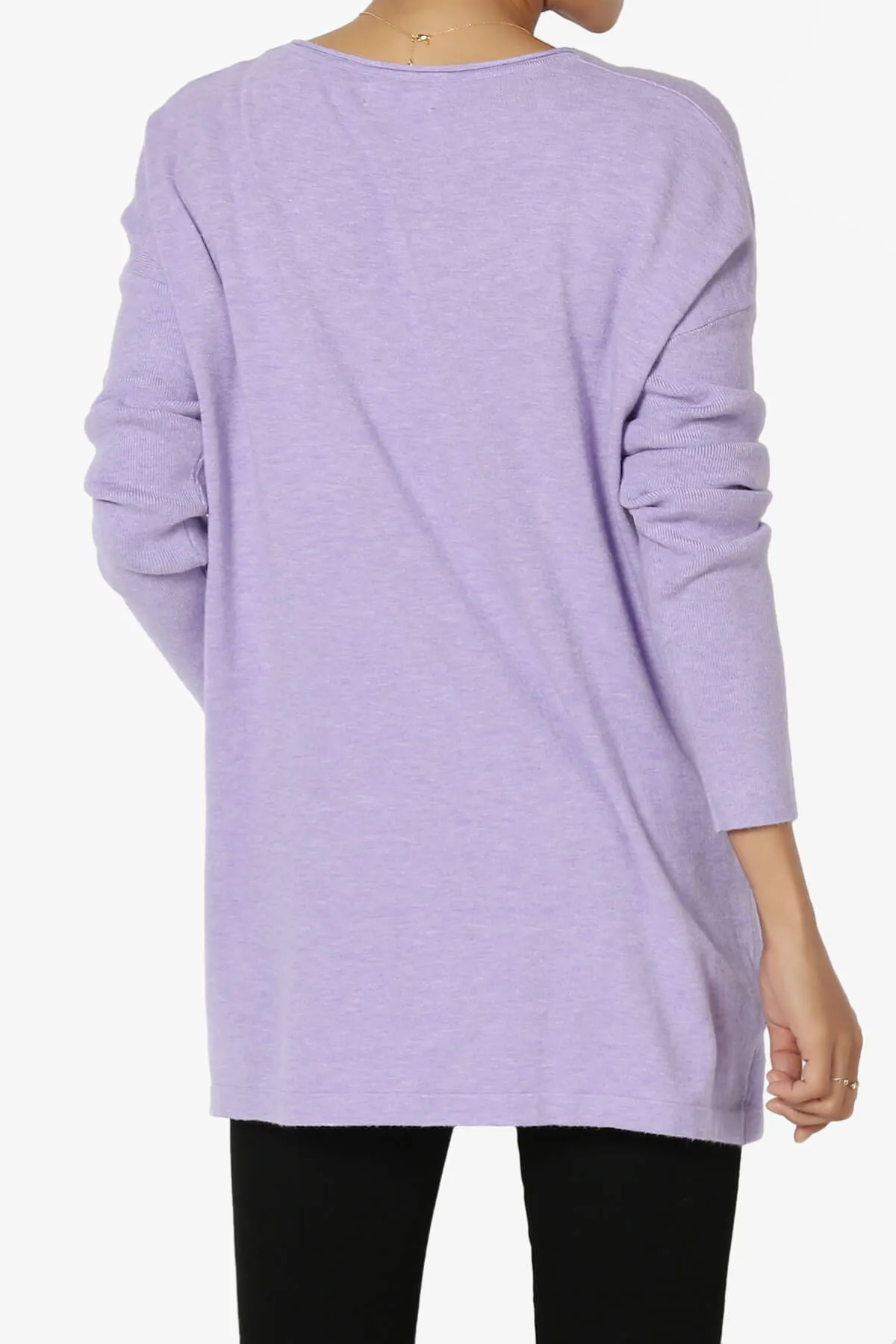 Brecken Pocket Long Sleeve Soft Knit Sweater Tunic