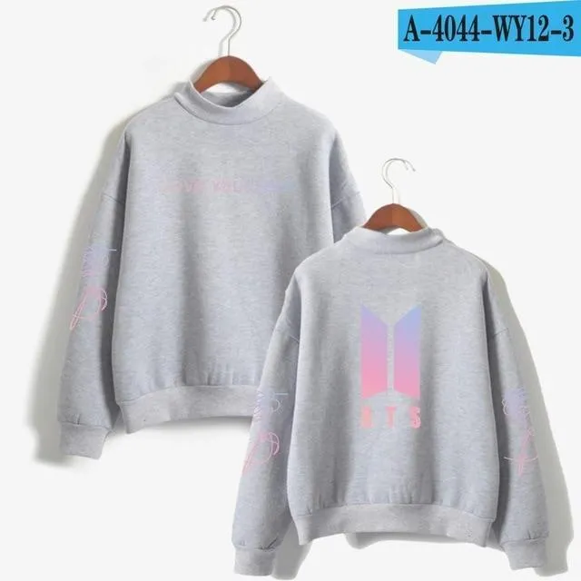 BTS  Love Yourself k pop Women Hoodies Sweatshirts