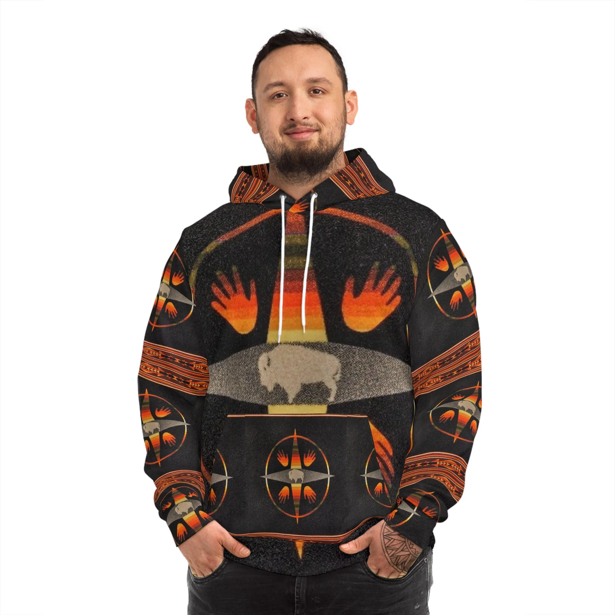 Buffalo Fashion Hoodie (AOP)