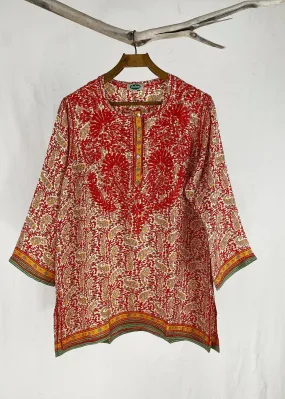 Desert Sun Hand Embroidered Tunic