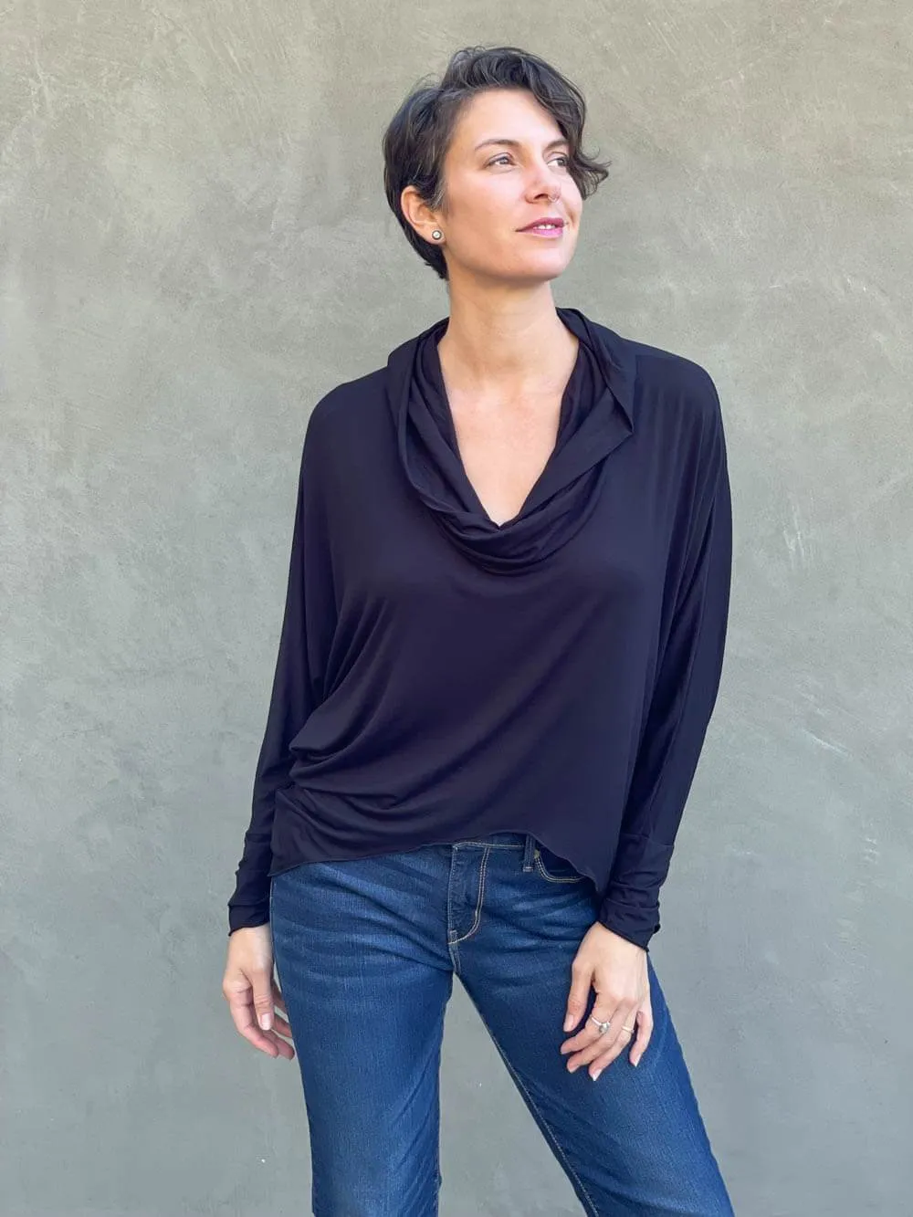 Dolman Cowl Top