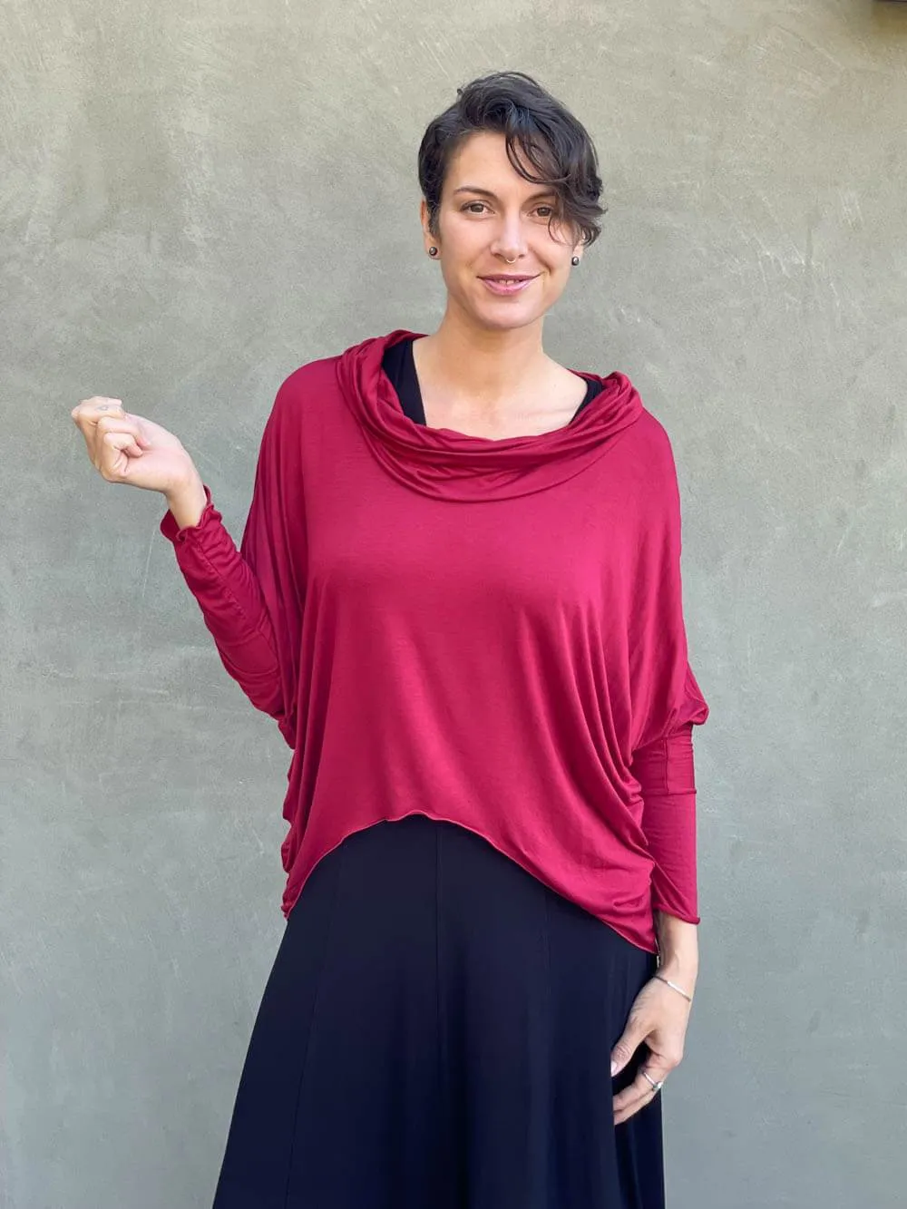 Dolman Cowl Top