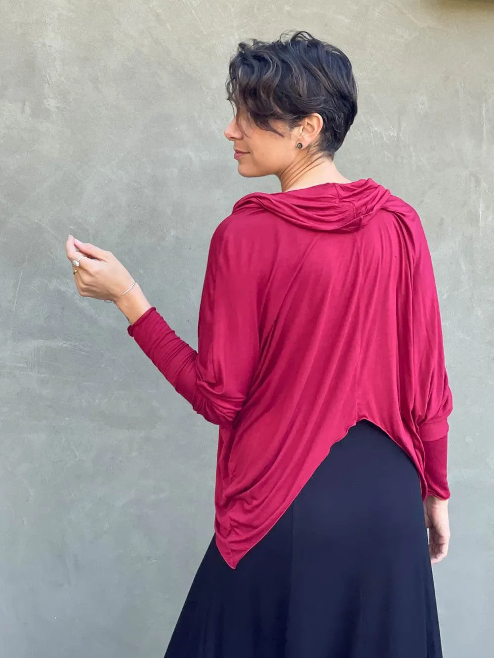 Dolman Cowl Top