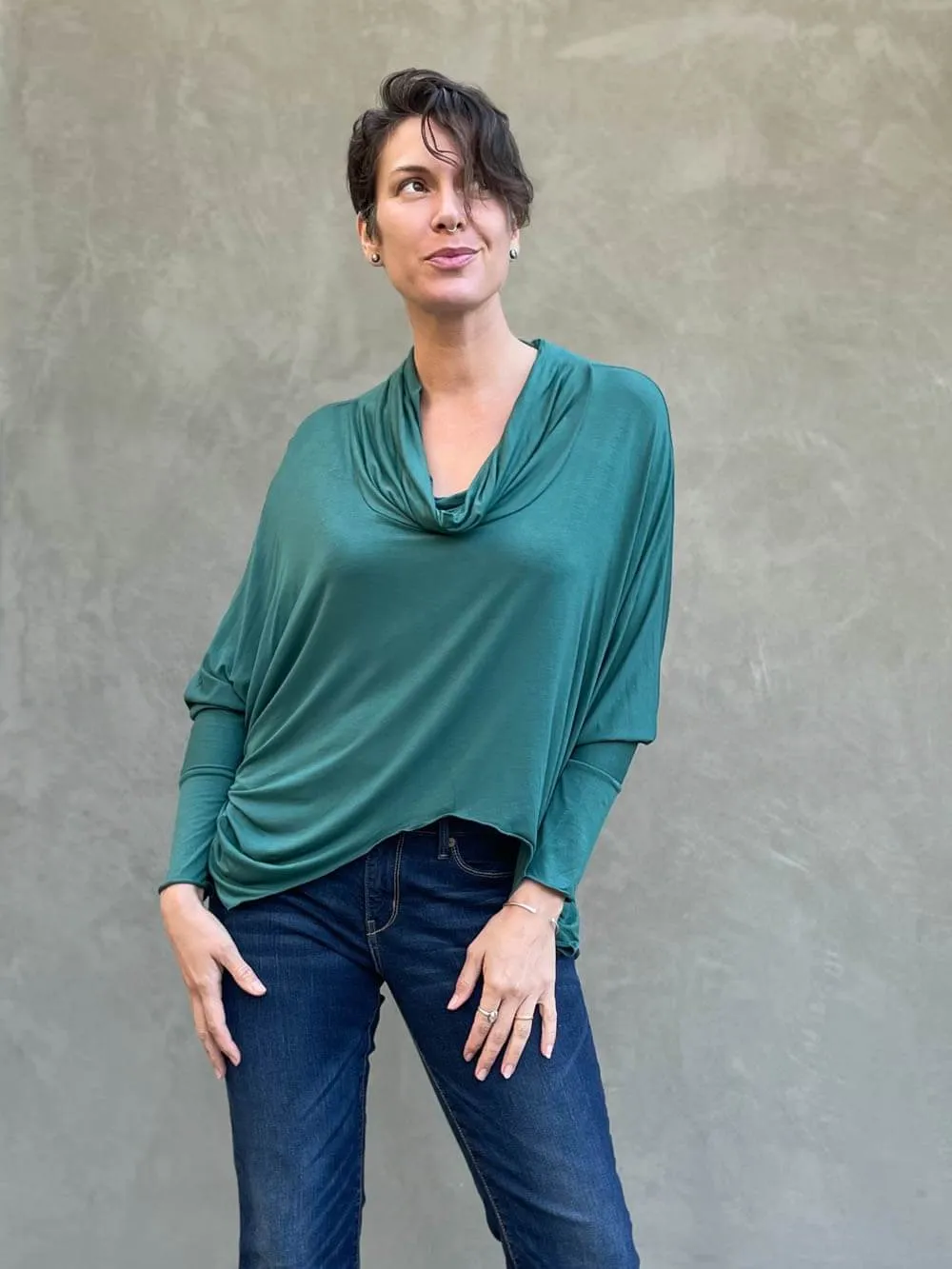 Dolman Cowl Top