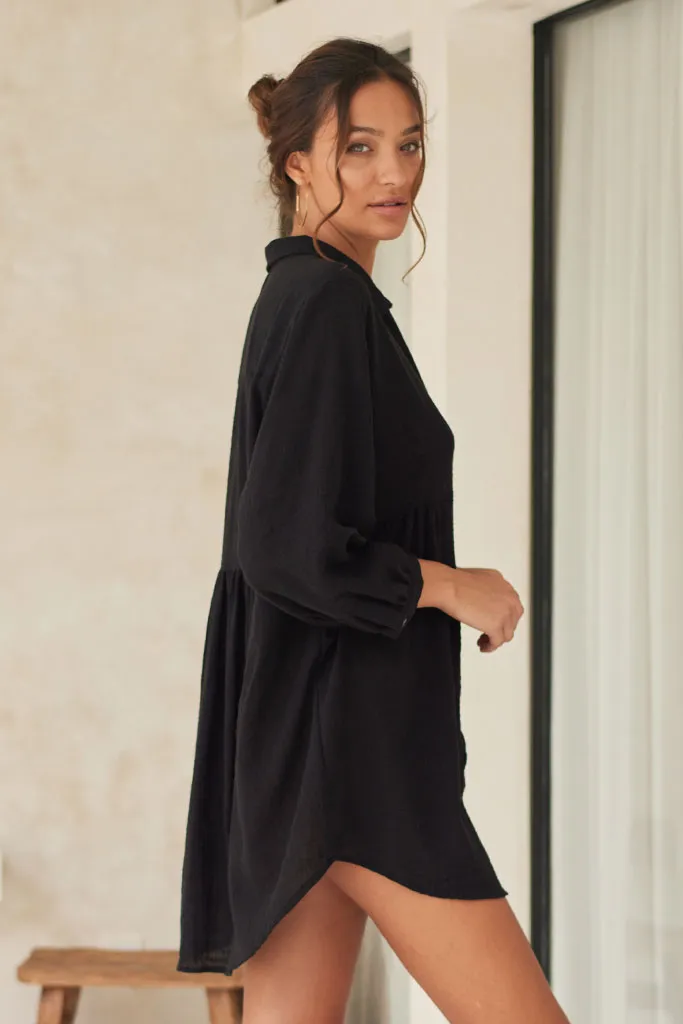 Dove Tunic / Black