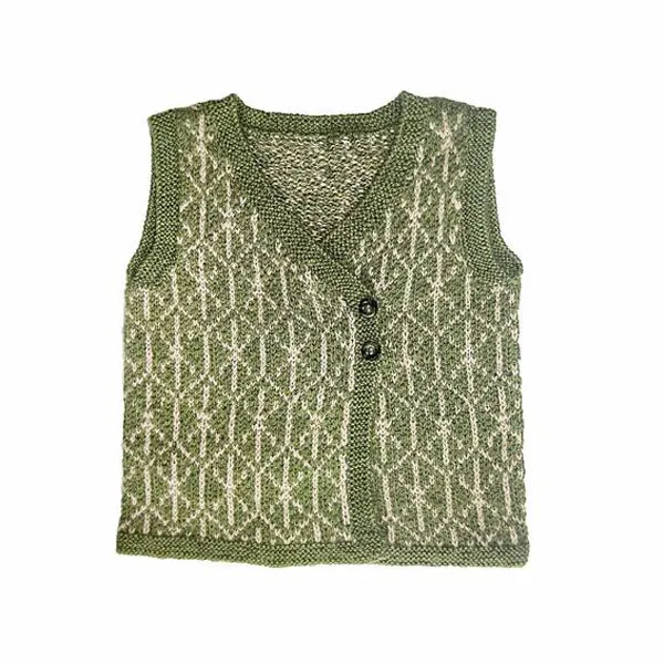 Jacquard Vest