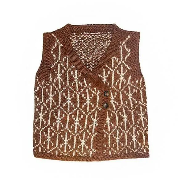 Jacquard Vest