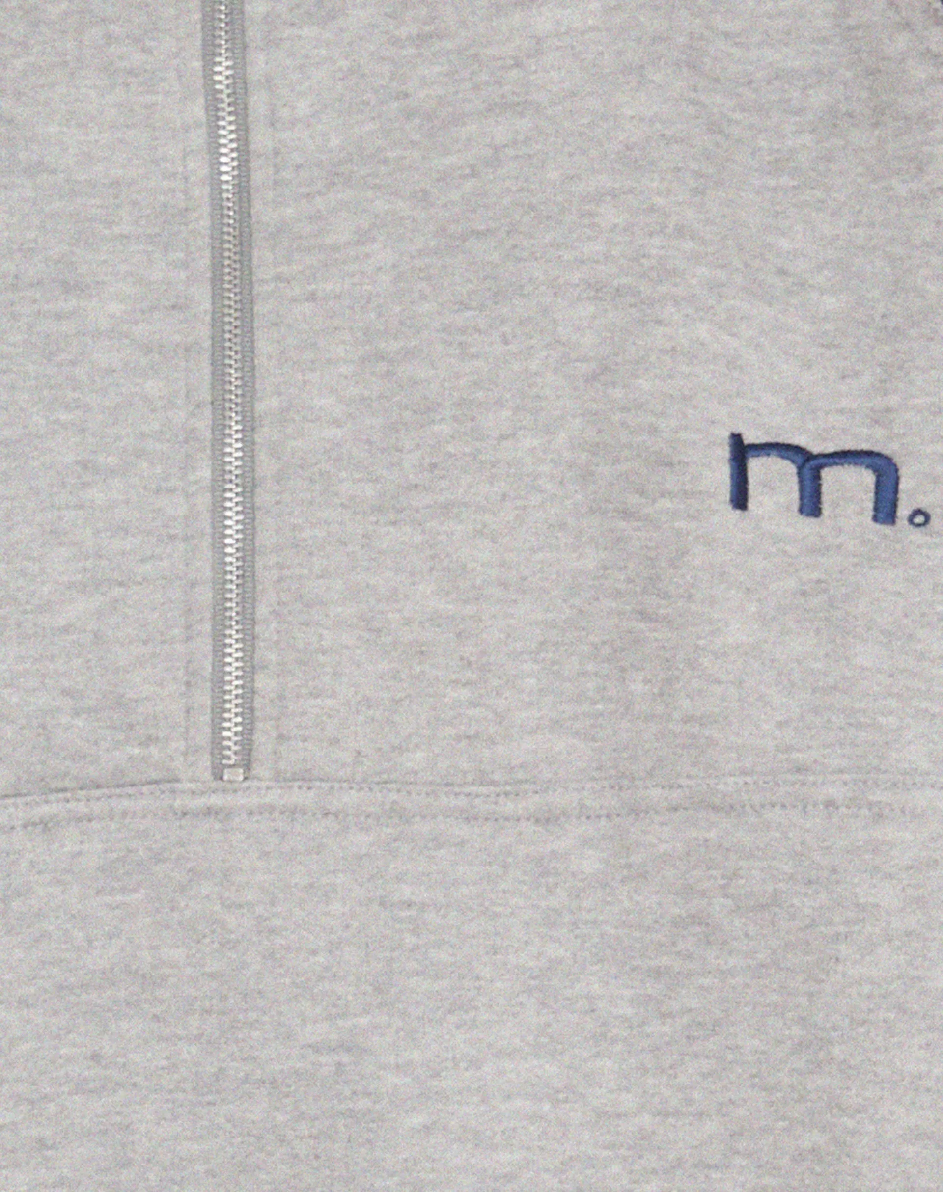 Laksa Sweatshirt in Grey and Marl Navy