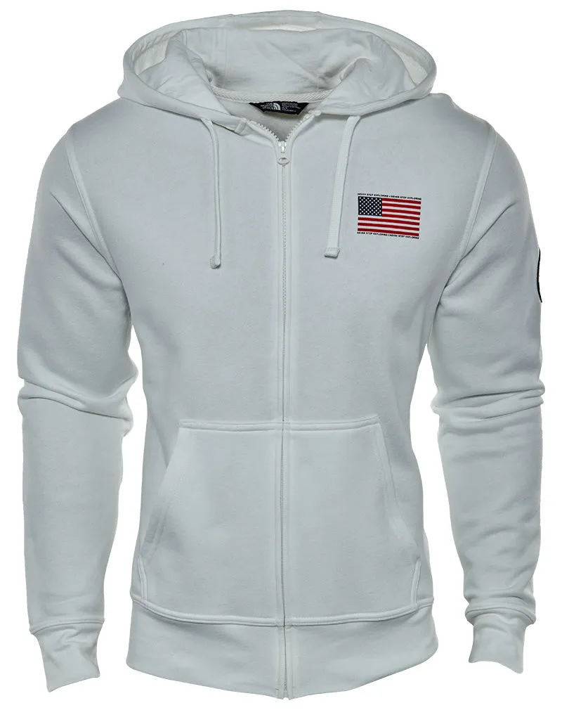 North Face Usa Full Zip Hoodie Mens Style : A2zlp