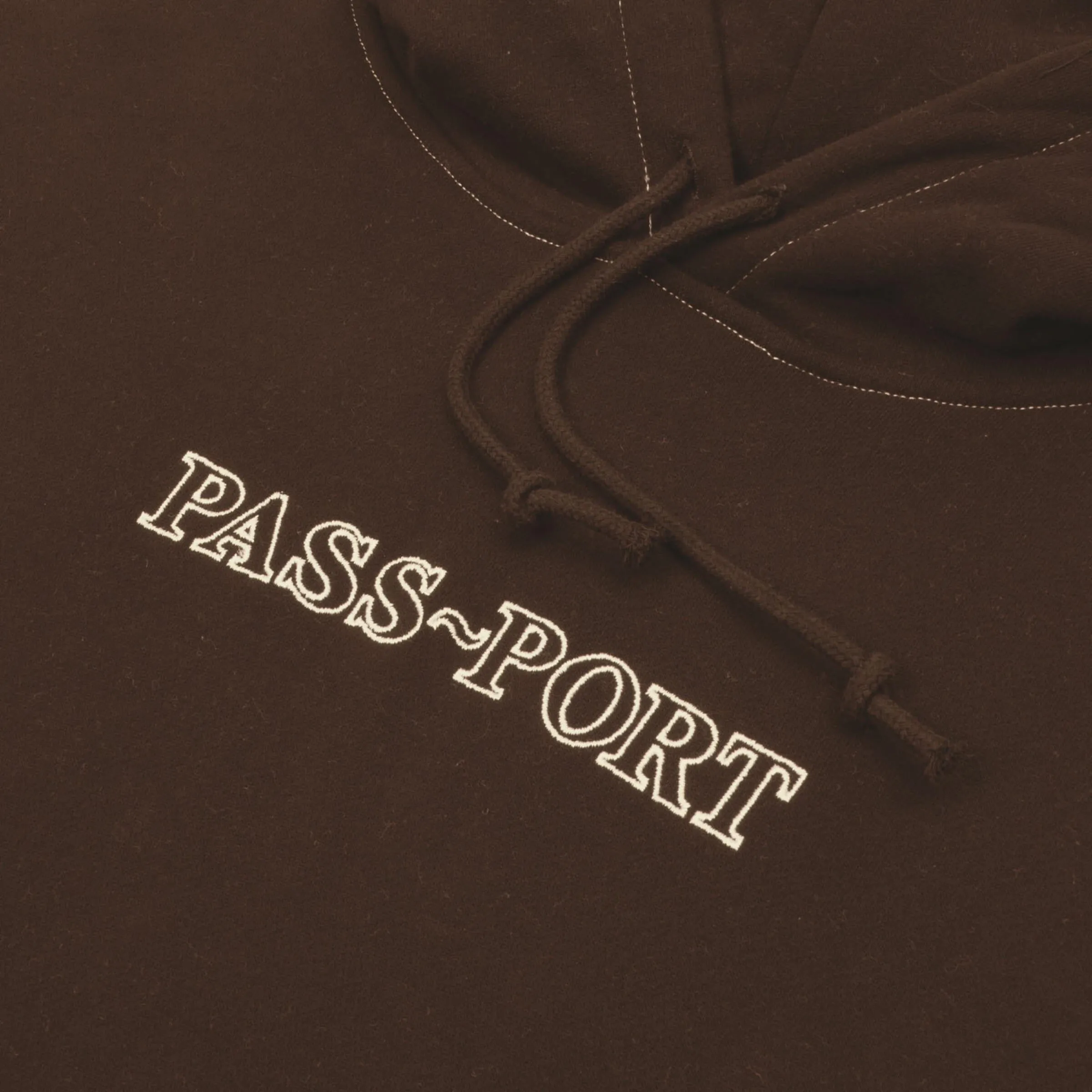 Pass-Port Official Organic Hoodie Bark