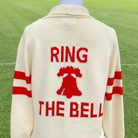 Philadelphia Ring the Bell Cardigan - Ivory