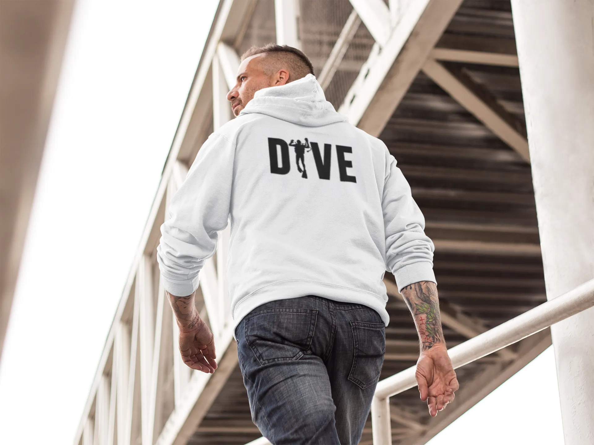 Scuba diving Hoodie for Men | DIVE!