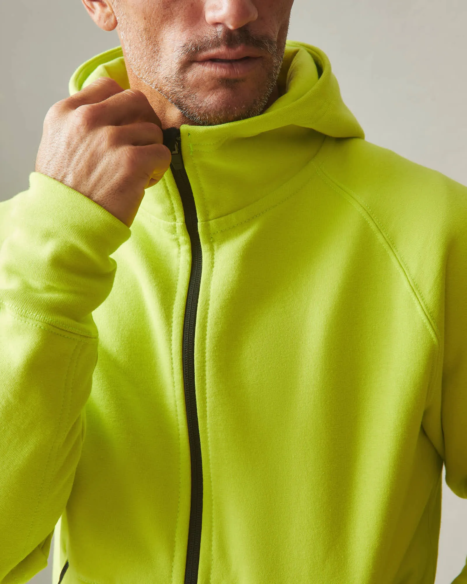 Storm Full Zip - Electric Yellow