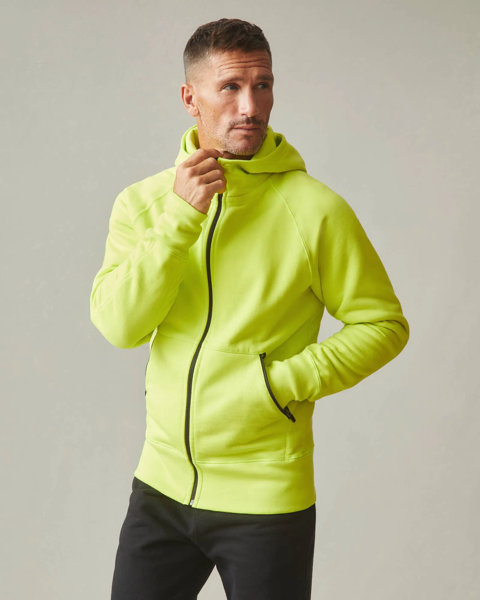 Storm Full Zip - Electric Yellow