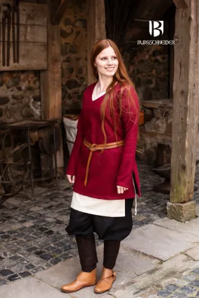 Wool Tunic Hyria Red