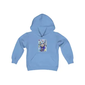 Youth Heavy Blend Hoodie - FANtastic - Winter Whiteout